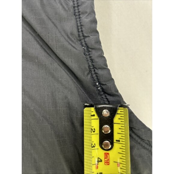 Vintage Nike Vest Large Youth (14-16) Zip Up Purple And Black Puffer Vest 90’s - Picture 8 of 14